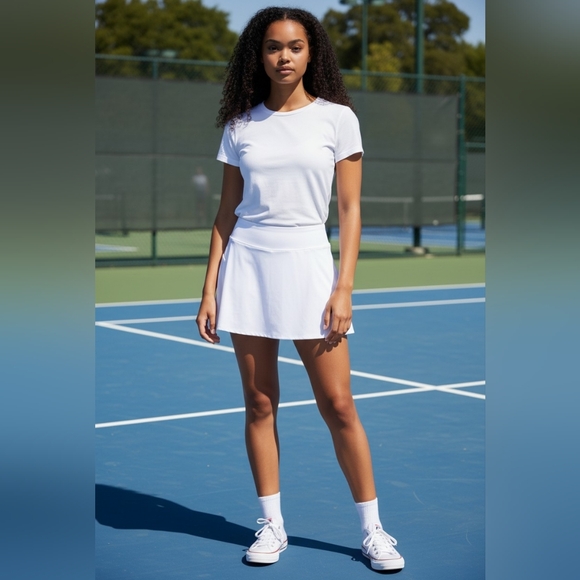 Athleta Dresses & Skirts - Athleta White Mini Skirt